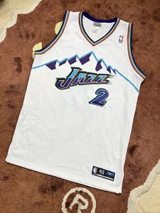 Vintage Utah Jazz DeShawn Stevenson weiß Trikot 48 XL Reebok Authentic NBA - Bild 1 von 10