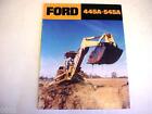 Ford 445A, 545A Tractor Loader Backhoe Sales Brochure