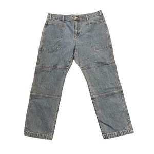 Madewell 90' Straight Damen Jeans Gr:33P High Rise Patched Retro Denim - Bild 1 von 10