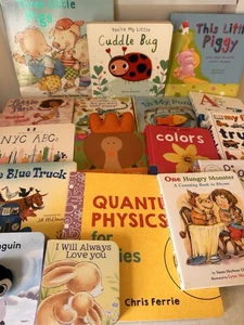 Lot of 30 - Board Books for Children's/ Kids/ Toddler Babies/Preschool/ (503) - Picture 1 of 3