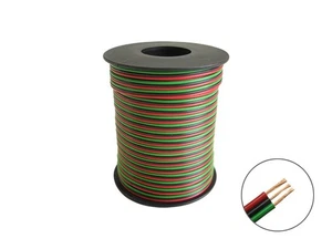 25 m trefolo per scambi 3 x 0,14 mm² verde/nero/rosso - Foto 1 di 1