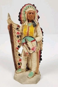Indianer Indianer Häuptling 1989 Castagna Indianer Häuptling 6,75" groß - Bild 1 von 9
