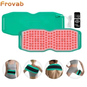Silicone 24W Red Light Therapy Home Use Heating Pad Belt Pain Relief Arthritis - Picture 1 of 17