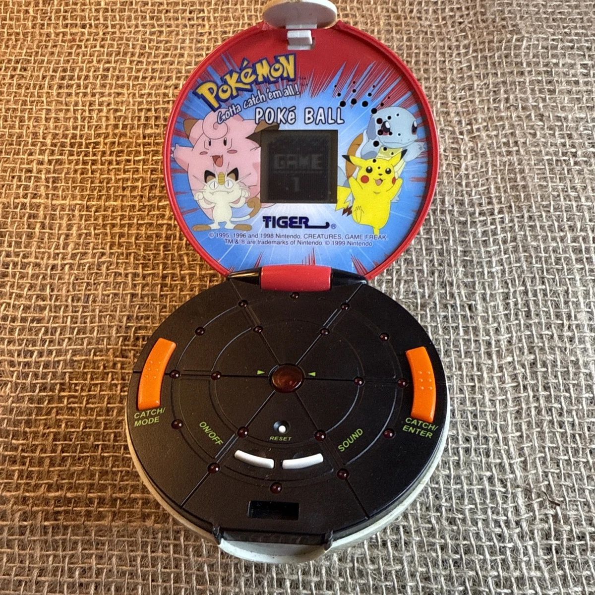 Tiger Pokemon Pokemon Electronic Games for sale - eBay