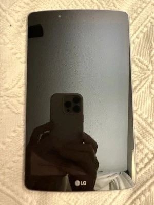 Celular LG G Pad F 8.0 2da generación UK495 negro 16 GB 4G o WiFi EE. UU. Foto 1 de 4