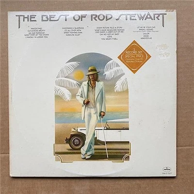 ROD STEWART BEST OF LP DOUBLE ALBUM IN G/FOLD COVER(TRACKS FROM 1969-1974) USA - Image 1 of 2