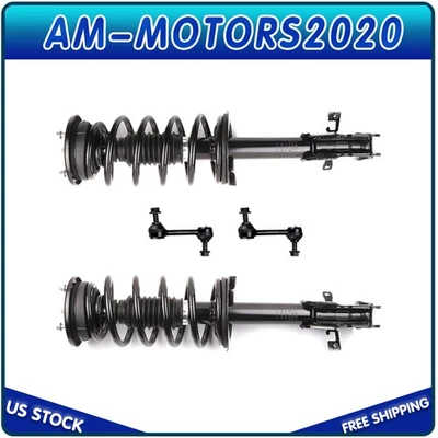 For 2011-2014 Ford Edge Lincoln MKX Front Struts w/ Coil Spring Sway Bars Kit - Image 1 of 4
