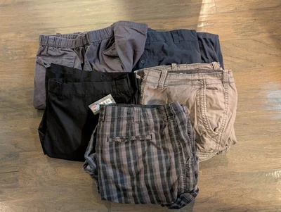5 pares de shorts masculinos tamanho 48 - Imagem 1 de 4