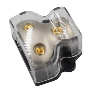 2 Way Power Distribution Block/ 1/0 Gauge in 2 x 4 Gauge Out Power Ground - Picture 1 of 5