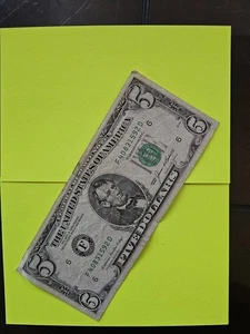 Rare 5 dollar bill 1985 - Picture 1 of 8