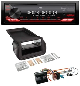 JVC Bluetooth USB DAB MP3 Autoradio für Citroen Nemo Peugeot Bipper ab 2008 - Bild 1 von 7