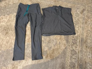 FIGS Scrub Set: Small Tall Technical Collection Gray Technical Collection - Picture 1 of 10