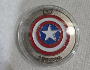 Charlotte FC Marvel Military Hero Night Münze 8. Juli 2023 (Neu im Etui) - Bild 1 von 2
