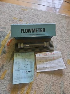 Blue White, Model #: F-40500LN-8, Flowmeter NEW - Picture 1 of 7