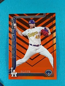 2025 Topps Update Blake Treinen SP Holiday Foil Card #US133 Los Angeles Dodgers⚾ - Bild 1 von 7