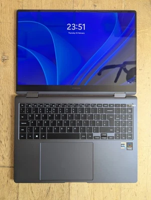 Samsung Galaxy Book3 Pro 360 Laptop 2 in 1 Tablet i7 13th 512SSD 16GB Grey £1699 - Image 1 of 4