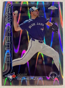 2025 Topps Chrome Max Scherzer #260 RayWave refractor - Imagen 1 de 1