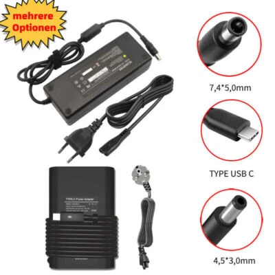 For Dell Inspiron Latitude XPS Netzteil Netzkabel Ladegerät 45W 65W 90W 130W - Bild 1 von 4