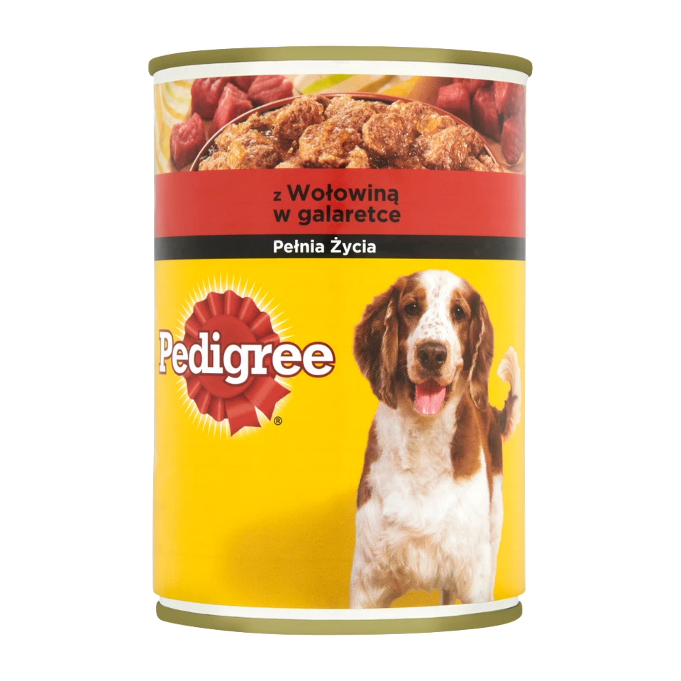 12x400 g PEDIGREE Nassfutter MIX Geschmacks Huhn Karotte Rind Leber in Gelee