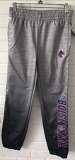 NEW NCAA Boise State Broncos Sublimated Gray Jogger Pant Colosseum Youth M