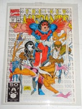 NEW MUTANTS #100 MARVEL COMICS X-MEN APRIL 1991 3RD PRINT WHITE COVER