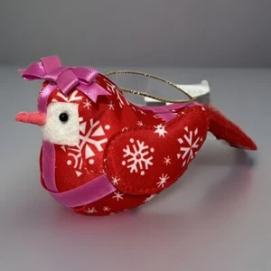 Wondershop Ornament Vogel Schleifen Weihnachtsschmuck Featherly Friends 2022 - Bild 1 von 4