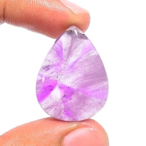 Pietra preziosa cabochon ametista trapiche naturale mix forma e dimensione mista - Foto 1 di 20