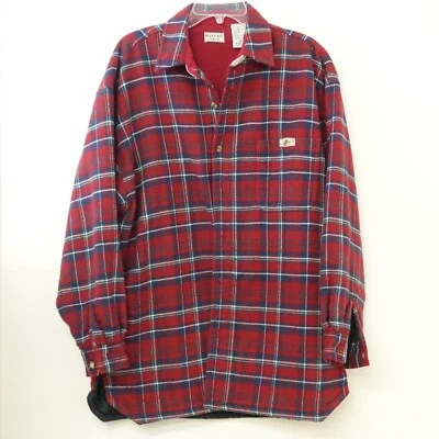 Chaqueta de Trabajo Bugle Boy Original Arándano Azul Marino A Cuadros Acolchada Polar Acolchada L De Colección Foto 1 de 4