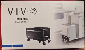 V-I-V-O Black CPU Cart CART-PC01 - Picture 1 of 3