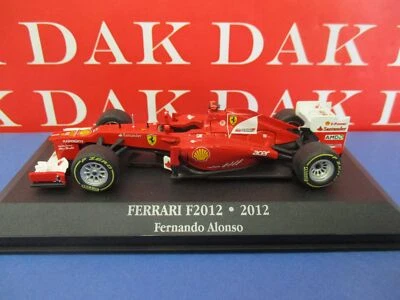 Die cast 1/43 Modellino Auto F1 Ferrari F2012 2012 F. Alonso by Atlas - Immagine 1 di 4