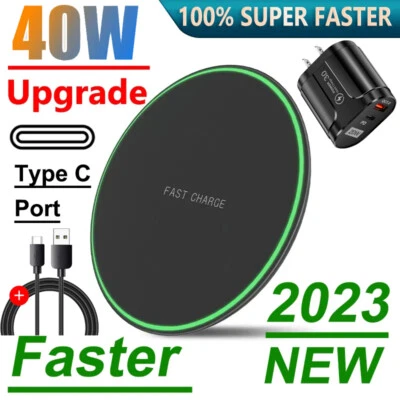 Wireless Phone Charger Pad Quick Fast Charge Dock For Google pixel 7 6 Pro 3xl 4 - Image 1 of 4