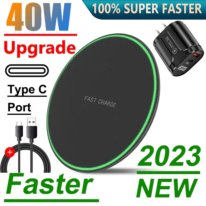 Wireless Phone Charger Pad Quick Fast Charge Dock For Google pixel 7 6 Pro 3xl 4 - Image 1 of 4