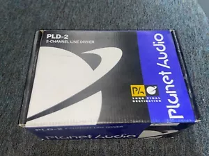 PLANET AUDIO PLD-2 2-CHANNEL LINE DRIVER *CLASSIC* - Picture 1 of 3
