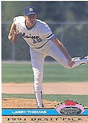 1992 Topps Stadium Club Baseball Dome #186 Larry Thomas RC