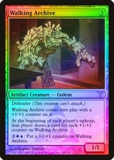 Walking Archive FOIL Dissension HEAVILY PLD Artifact Rare MAGIC CARD ABUGames