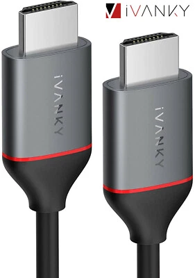 IVANKY HDMI Kabel 1m – 4K@60Hz, HDMI 2.0, HDR, TPE – für TV, PS5, Beamer, PC - Bild 1 von 4