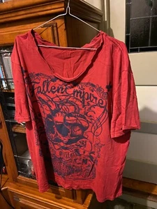 Fallen Empire Military Dark Red logo t-shirt, size 3XL - Bild 1 von 2