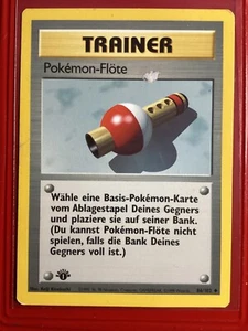 1999 Pokemon Base Set Flute 1st Edition GERMAN Pokémon Flote 86/102 - Picture 1 of 2
