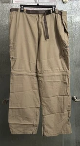 Alpine Nylon Cargo Pants 44x33 Zip Off Leg See Pic Bleach Stain On Leg Mens XXL - Picture 1 of 7