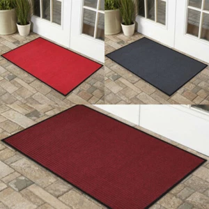 Alfombra de puerta delantera de entrada alfombra de piso felpudo impermeable alfombra antideslizante interior exterior - Imagen 1 de 28