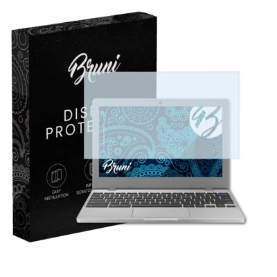 Bruni 2x Protective Film for Samsung Chromebook 4 11.6 inch Screen Protector - Image 1 of 4
