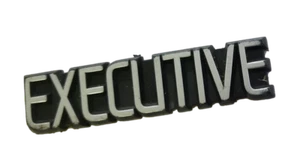 VK VL Holden Executive boot badge GMH genuine - bt1 sl calais turbo hdt - S55 - Picture 1 of 6