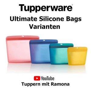 Tupperware Ultimate Silikon Bag Varianten A227, A226, A225, A224 TOP neu/OVP - Bild 1 von 6