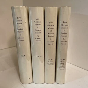 Tonnies Fenne's Low German Manual of Spoken Russian (4 volumes); facsimile, etc. - Picture 1 of 24