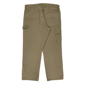 Pantalón Carpintero Wrangler - 37′′ Cintura Beige Algodón - Imagen 1 de 12