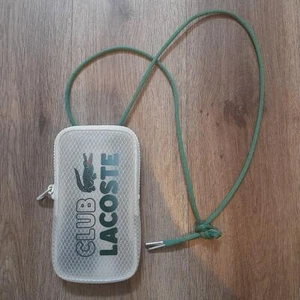 Lacoste/Mini Shoulder/Mobile Shoulder Men Tote Shoulder Bag Backpack Logo Design - Picture 1 of 3