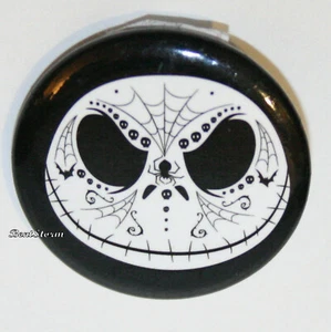 Disney Pesadilla Antes de Navidad JACK CALAVERA MURCIÉLAGO 1 1/4" Botón Pin Cordón Dije - Imagen 1 de 1