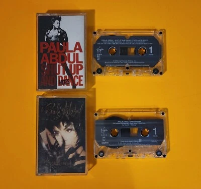 2 - Paula Abdul Cassette Tapes Spellbound & Shut up & dance - Play Tested  - Image 1 of 4