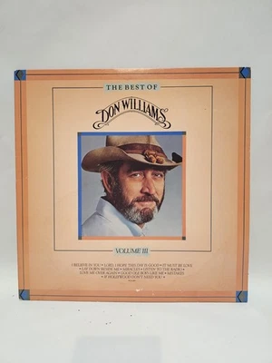 The Best Of Don Williams, Volume III LP MCA Records 1984-Excellent! - Image 1 of 3