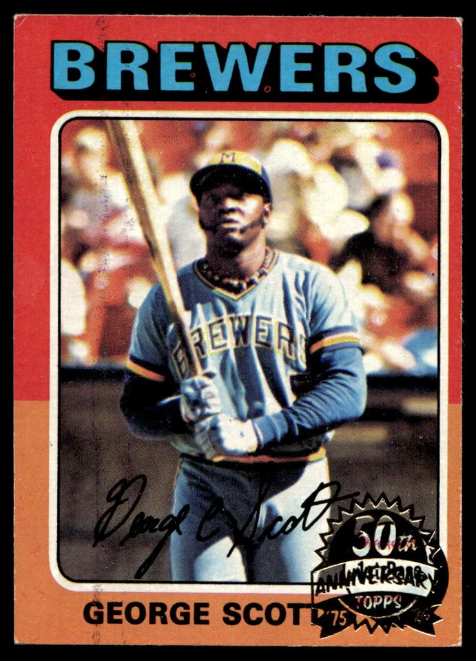 2024 Topps Heritage 1975 Topps Buyback #360 George Scott 50th Anniversary - Image 1 of 1
